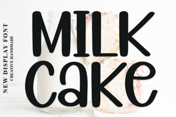 Milk Cake: Elevating Design with Elegant Typography