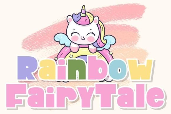 Rainbow Fairytale: Unleashing Magic in Graphic Design