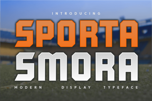Sporta Smora: A Bold Typeface for Modern Branding